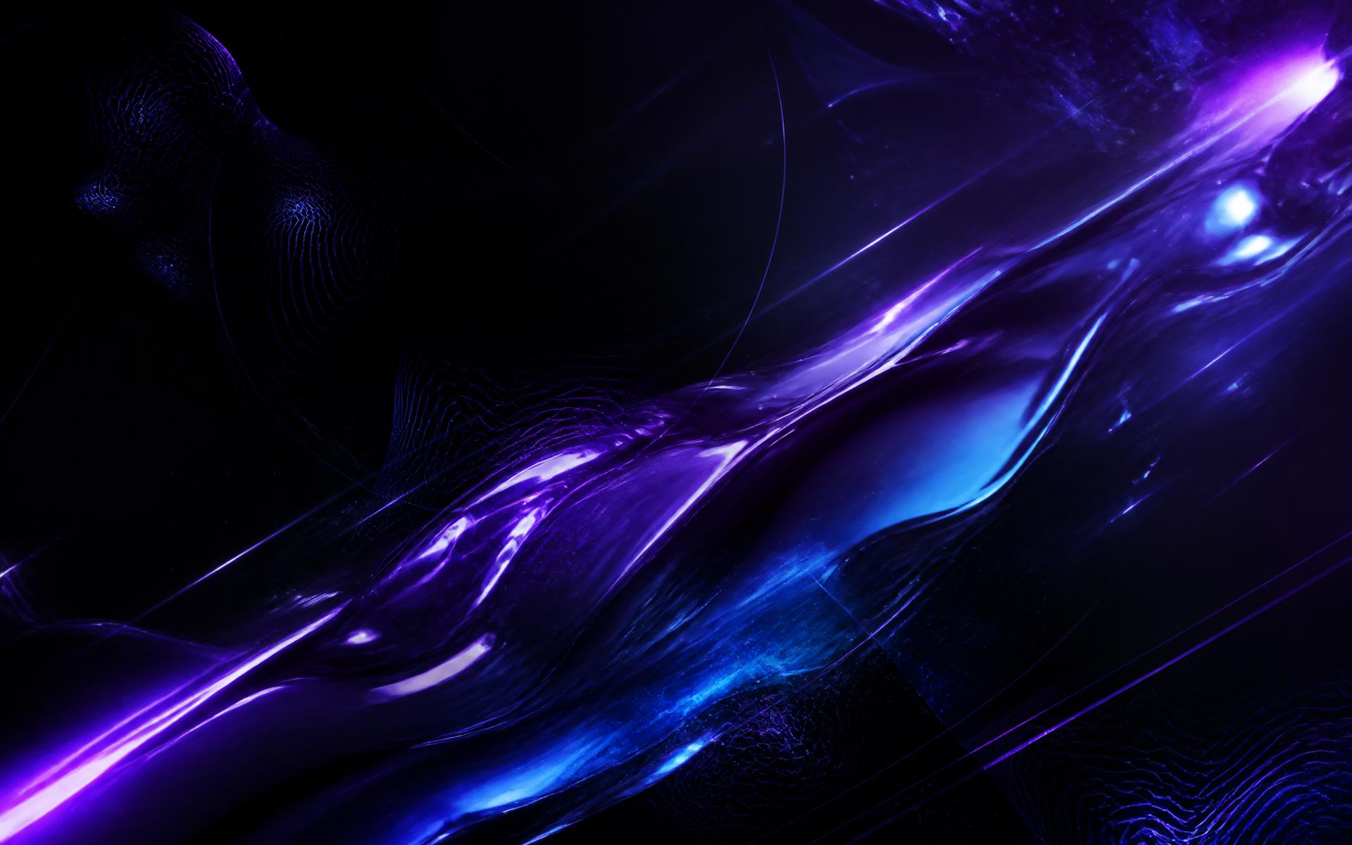 Abstract violet and blue graphic design artwork